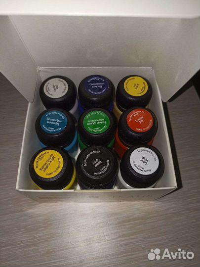 Акриловые краски для ткани