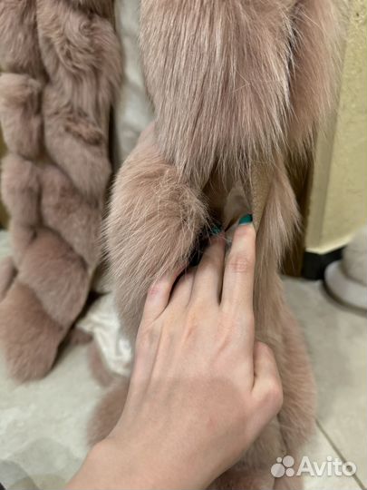 Жилетка из песца 42 размер