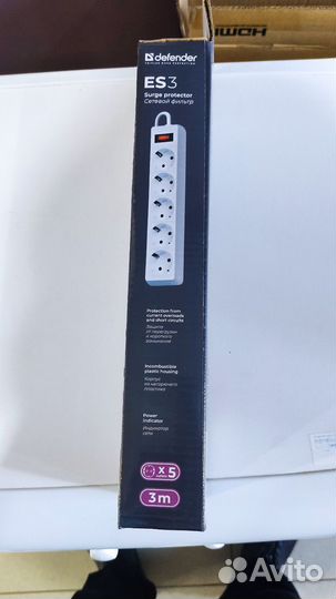 Сетевой фильтр defender прм1