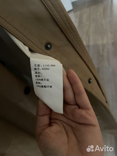 Плащ кожаный натуральный celine размер L