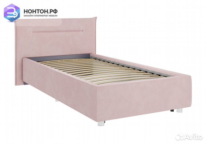 Кровать Альба розовая