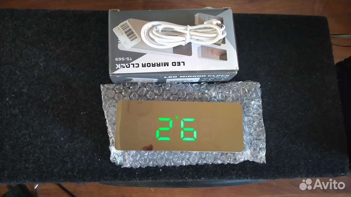 Часы светодиодные настольные