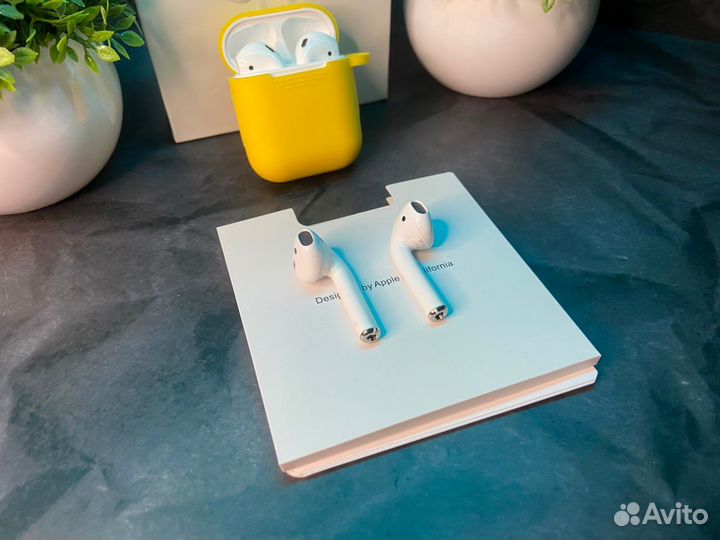 AirPods 2 Luxe (Чехол+Гарантия)