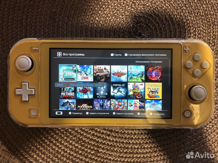 Прошитый Nintendo Switch Lite