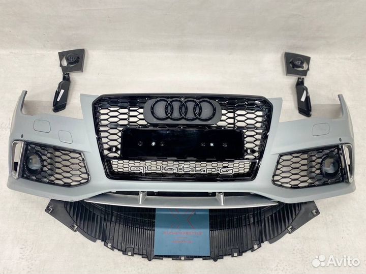 Audi a7 бампер передний RS7-Look дорестайлинг