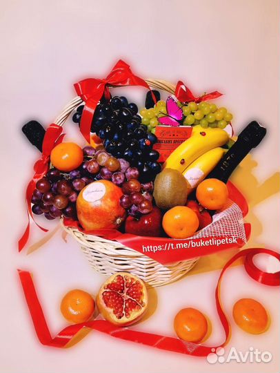 Фруктовая корзина Фруктовый букет