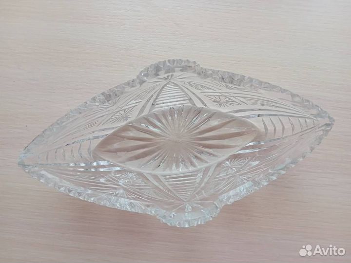 Хрустальная конфетница СССР