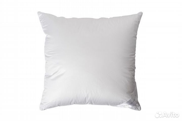 104BP-pshca7- BEG Подушка Паво 70*70 шелк.вол./леб