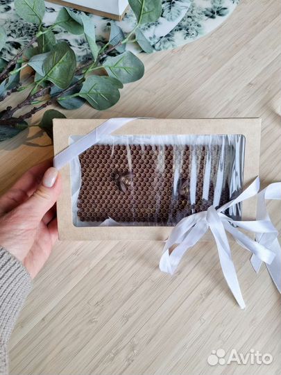 Подарочный набор соты мёда, подарок любителю мёда