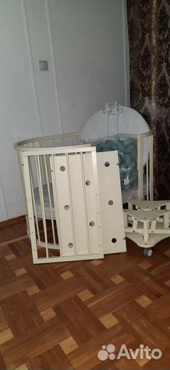 Детская кроватка-трансформер 9в1