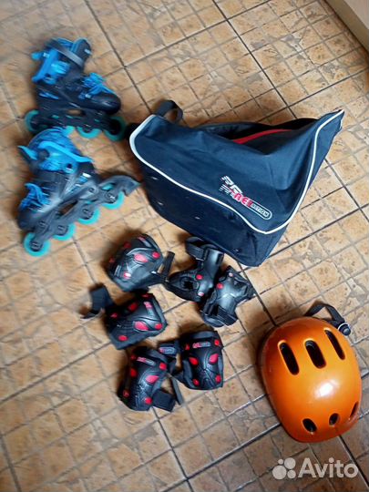 Детские ролики и защита