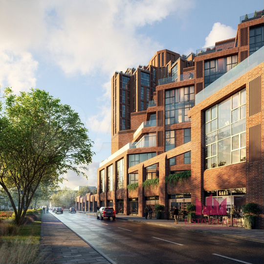 1-к. квартира, 42 м², 4/25 эт.