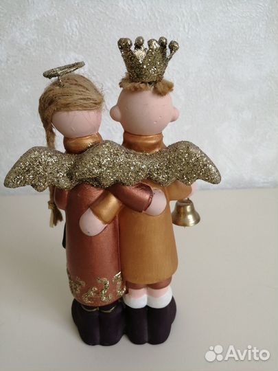 Новогодняя статуэтка Ангелы