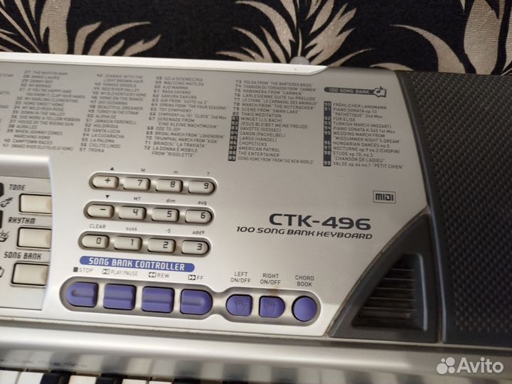 Синтезатор casio