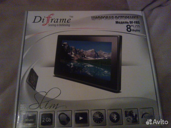 Цифровая фоторамка Diframe Hi-Tech DF-F8S
