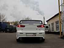 Накладка заднего бампера Lancer X (Зодиак)