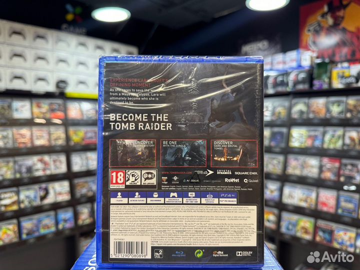 Игры для PS4: Shadow of the Tomb Raider