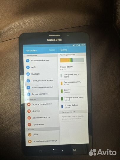 Планшет samsung galaxy tab A (2016)