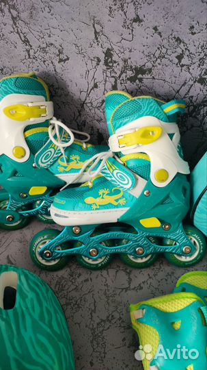 Роликовые коньки детские 30-33р