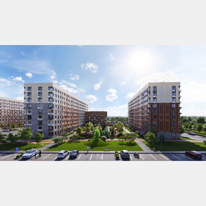 2-к. квартира, 46,4 м², 7/9 эт.