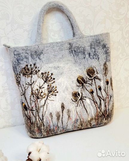 Cумка из войлока