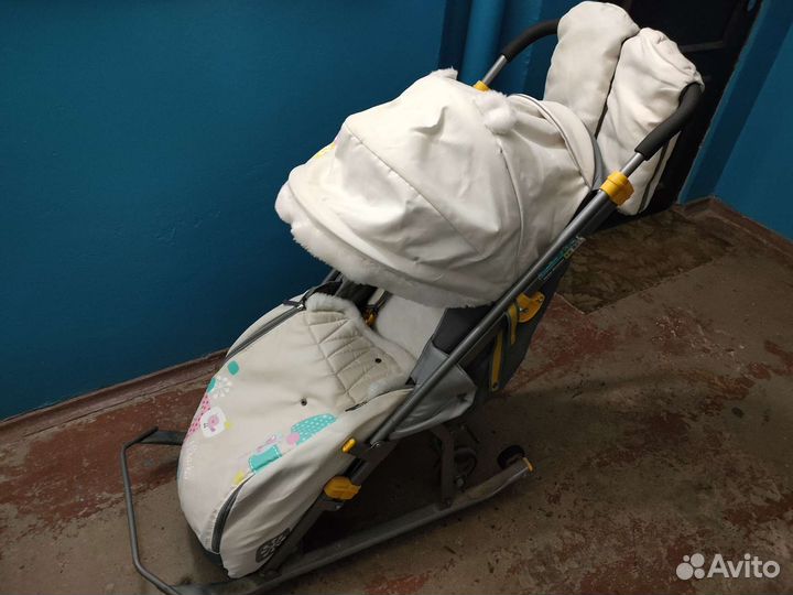 Санки коляска nika kids