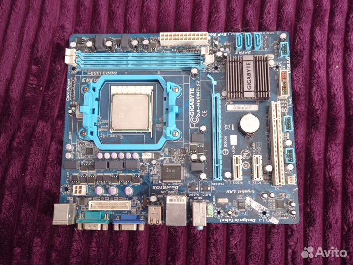 Материнская плата с процессором amd Athlone 64 x2