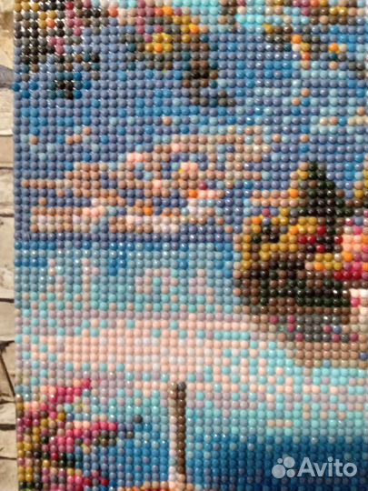 Алмазная мозаика,Солнечная набережная