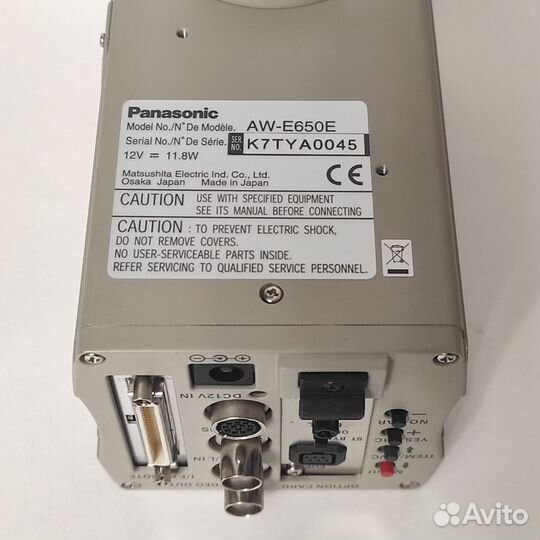 Видеокамера panasonic aw-e650e