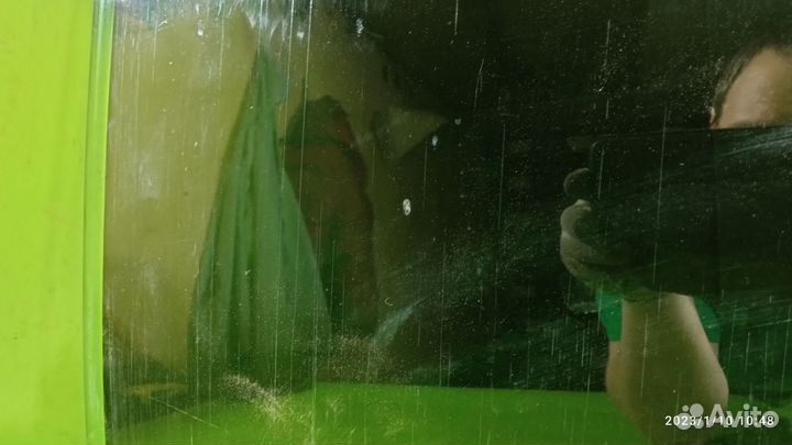 Стекло заднее левое для Mitsubishi Galant 8