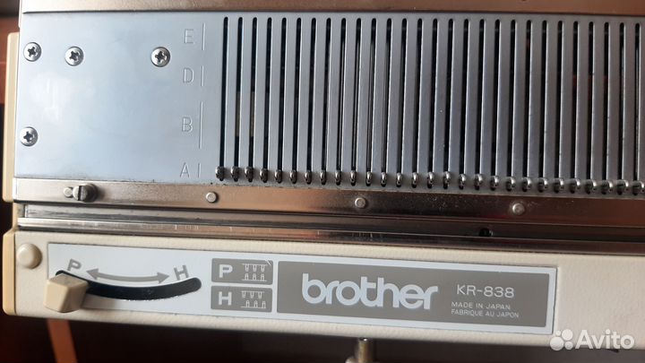 Вязальная машина Brother KH 868 / KR 838, Япония