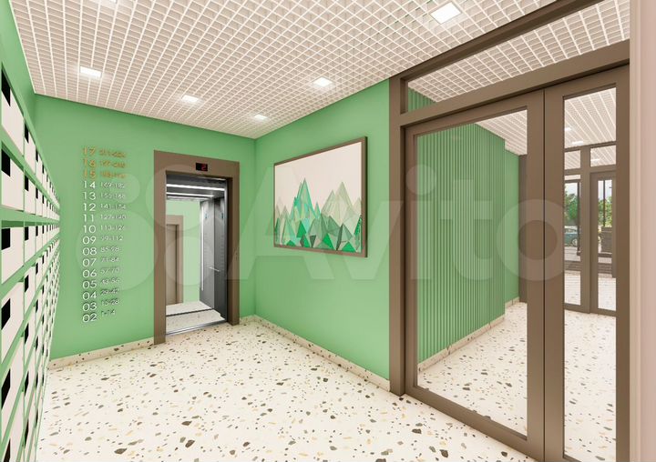 3-к. квартира, 80,2 м², 5/17 эт.