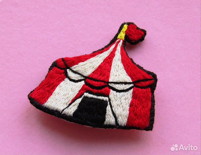 Брошь ручной работы