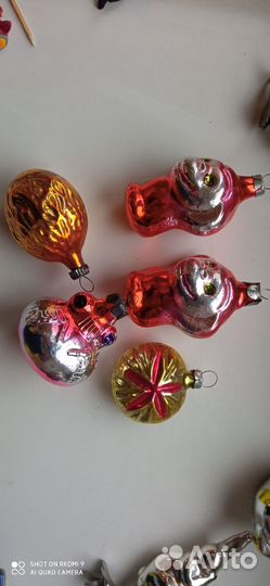 Елочные игрушки СССР