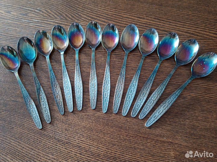 Чайная ложка СССР 12 штук