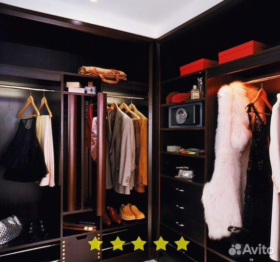 Гардеробная любой дизайн