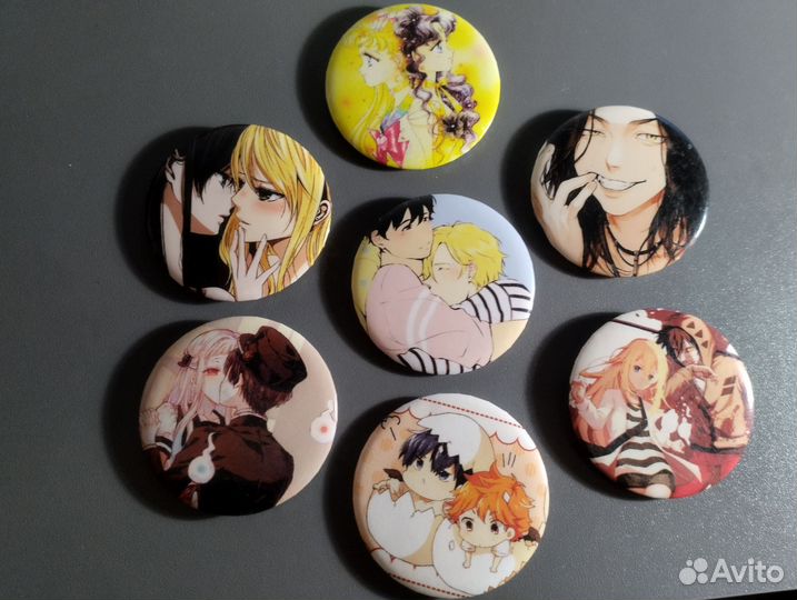 Аниме значки