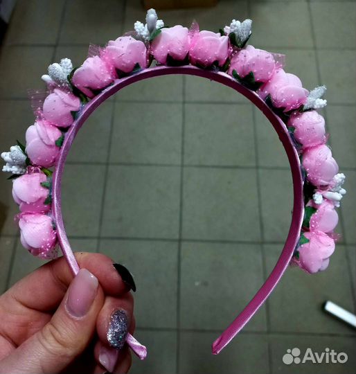 Ободок ручной работы