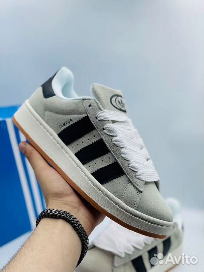 Adidas campus серые разм. 43