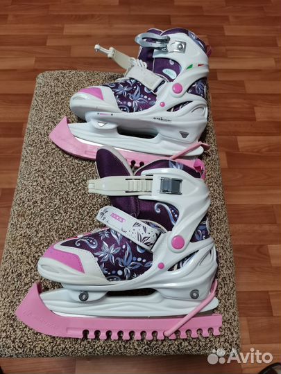 Коньки детские раздвижные Roces 30-35