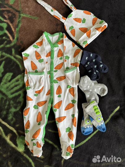 Детские вещи пакетом 62-86