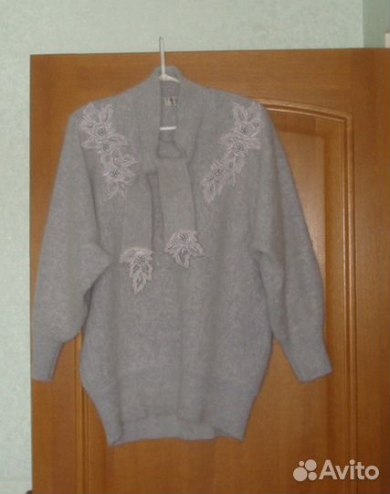 Тёплая кофта с ангорой