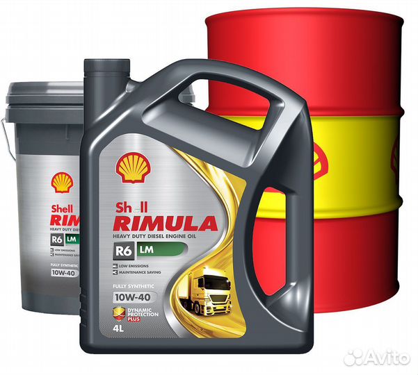 Моторное масло Shell Rimula R6 M 10W-40