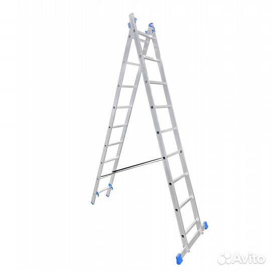 Двухсекционная алюминиевая лестница LadderBel LS20