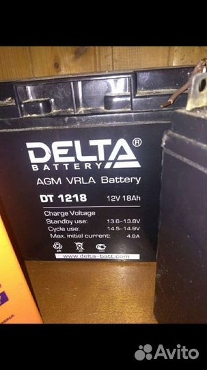 Аккумуляторы 12v/18ah в норм. сост