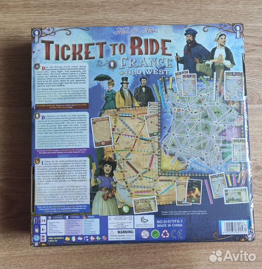 Игра Ticket to Ride France Old West.Новая