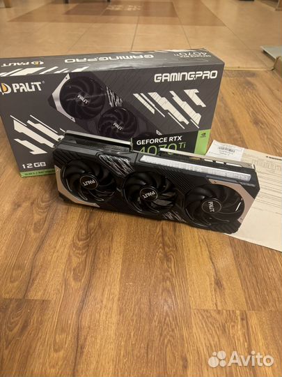 RTX 4070ti 12gb Palit Гарантия / Обмен