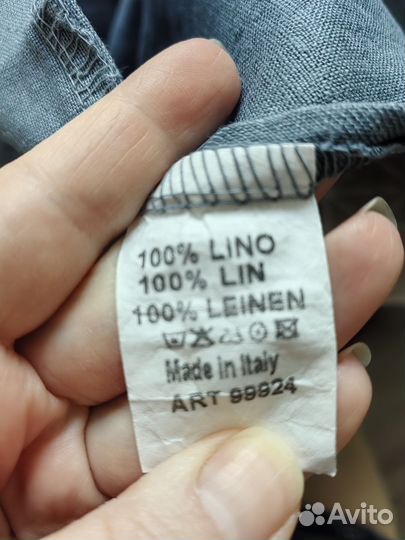 Платье летнее хлопок, лен. 52-56