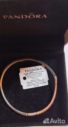 Pandora браслет жесткий