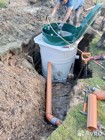 Септик для склада